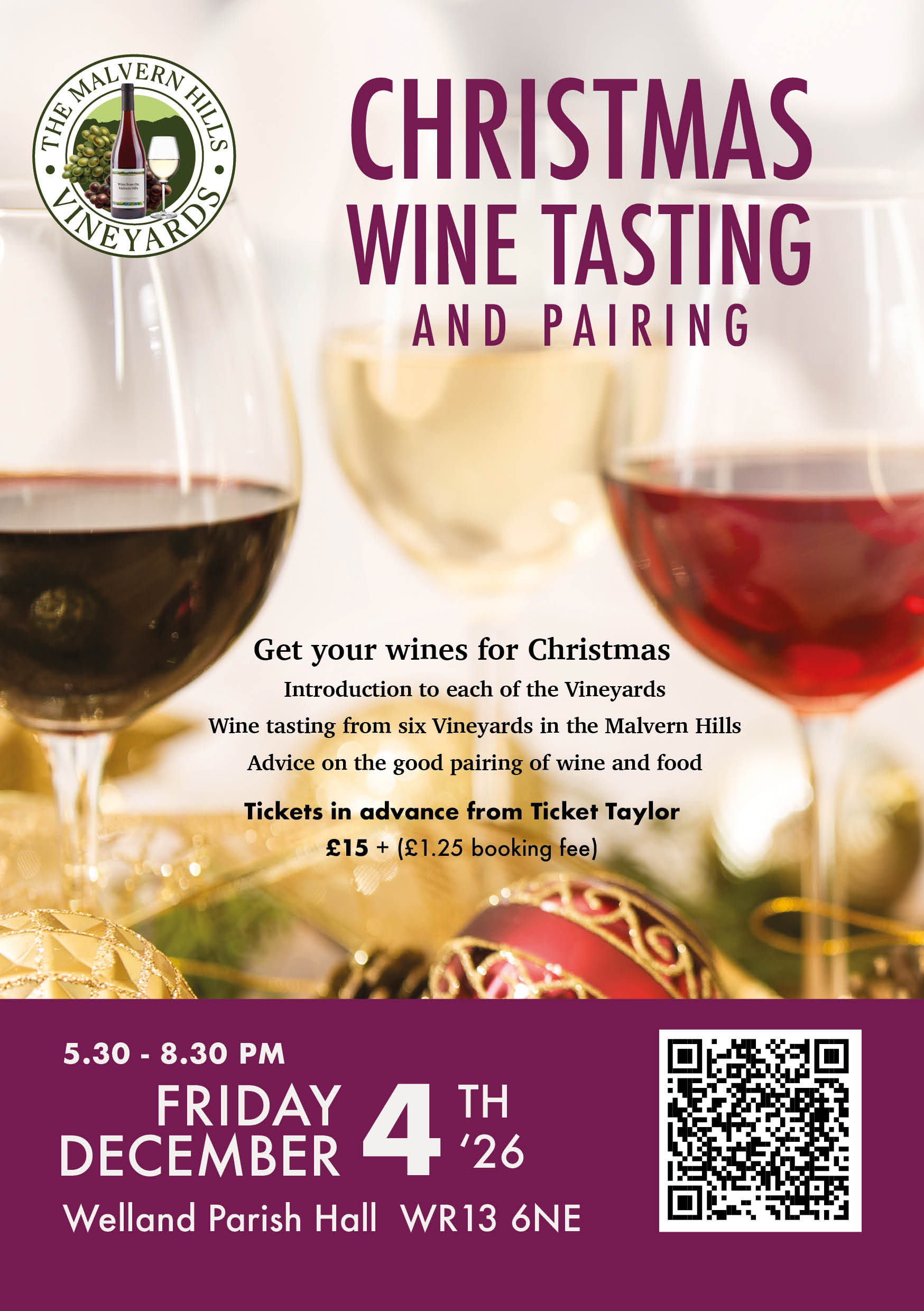 Wine Festival 5th September WR13 5NZ